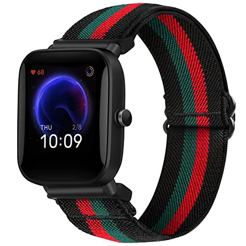 SITAFU Armband für Amazfit Bip,20MM Nylon Elastisches Verstellbares Sportarmband für Amazfit GTS Geflochten Ersatzarmband für Amazfit Bip U/Bip U Pro/Bip lite/Amazfit GTS 2/GTS 2 mini/GTS 2e SITAFU Armband für Amazfit Bip,20MM Nylon Elastisches Verstellbares Sportarmband für Amazfit GTS Geflochten Ersatzarmband für Amazfit Bip U/Bip U Pro/Bip lite/Amazfit GTS 2/GTS 2 mini/GTS 2e von SITAFU