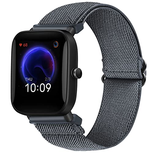 SITAFU Armband für Amazfit Bip,20MM Nylon Elastisches Verstellbares Sportarmband für Amazfit GTS Geflochten Ersatzarmband für Amazfit Bip U/Bip U Pro/Bip lite/Amazfit GTS 2/GTS 2 mini/GTS 2e SITAFU Armband für Amazfit Bip,20MM Nylon Elastisches Verstellbares Sportarmband für Amazfit GTS Geflochten Ersatzarmband für Amazfit Bip U/Bip U Pro/Bip lite/Amazfit GTS 2/GTS 2 mini/GTS 2e von SITAFU