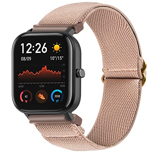 SITAFU Armband für Amazfit GTS/GTS 2/GTS 3,20MM Nylon Elastisches Verstellbares Sportarmband Geflochten Ersatzarmband für Amazfit Bip/GTS 2 mini/GTS 2e/Watch GT2 Classic/GT2 Pro 46mm/GT 2e/GT Sport SITAFU Armband für Amazfit GTS/GTS 2/GTS 3,20MM Nylon Elastisches Verstellbares Sportarmband Geflochten Ersatzarmband für Amazfit Bip/GTS 2 mini/GTS 2e/Watch GT2 Classic/GT2 Pro 46mm/GT 2e/GT Sport von SITAFU