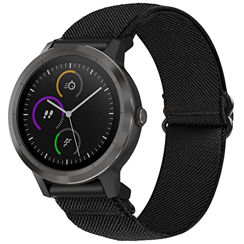 SITAFU Armband für Garmin Vivoactive 3/3 Music,20MM Nylon Elastisches Verstellbares Sportarmband Geflochten Ersatzarmband für Garmin Forerunner 245/245 Music/Forerunner 645/645 Music/Vivomove HR/3 SITAFU Armband für Garmin Vivoactive 3/3 Music,20MM Nylon Elastisches Verstellbares Sportarmband Geflochten Ersatzarmband für Garmin Forerunner 245/245 Music/Forerunner 645/645 Music/Vivomove HR/3 von SITAFU