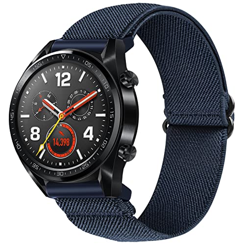SITAFU Armband für Huawei Watch GT 2/GT 3 46mm,22MM Nylon Elastisches Verstellbares Sportarmband Geflochten Ersatzarmband für Huawei Watch GT 46MM/GT2 Classic/GT2 Pro 46mm/GT 2e/GT Sport SITAFU Armband für Huawei Watch GT 2/GT 3 46mm,22MM Nylon Elastisches Verstellbares Sportarmband Geflochten Ersatzarmband für Huawei Watch GT 46MM/GT2 Classic/GT2 Pro 46mm/GT 2e/GT Sport von SITAFU