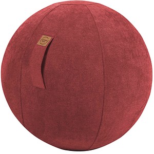 SITTING BALL ALFA Sitzball weinrot 65,0 cm von SITTING BALL