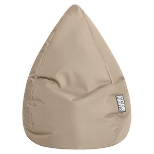 SITTING POINT BeanBag BRAVA® L Sitzsack beige von SITTING POINT