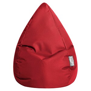 SITTING POINT BeanBag BRAVA® L Sitzsack rot von SITTING POINT