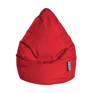 SITTING POINT BeanBag BRAVA® XXL Sitzsack rot von SITTING POINT