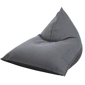 SITTING POINT Calypso Sitzsack mittelgrau von SITTING POINT