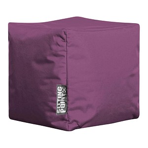 SITTING POINT Cube SCUBA Sitzsack aubergine von SITTING POINT