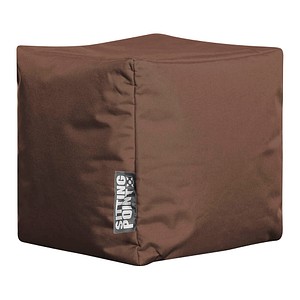 SITTING POINT Cube SCUBA Sitzsack braun von SITTING POINT