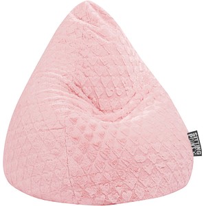 SITTING POINT FLUFFY HEARTS XL Sitzsack rose von SITTING POINT
