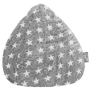 SITTING POINT Fluffy Stars L Sitzsack grau SITTING POINT Fluffy Stars L Sitzsack grau von SITTING POINT