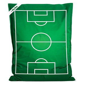 SITTING POINT Little BigBag Soccer Sitzsack grün von SITTING POINT