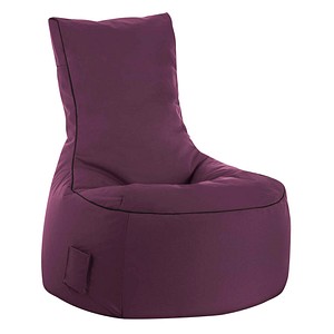 SITTING POINT Swing SCUBA® Sitzsack aubergine von SITTING POINT