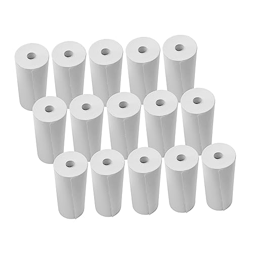 SIUKE thermal paper rolls Thermopapierrollen 80 * 30mm Druckerpapier Registrierkasse Rollen für Supermarkt POS Quittungspapier Druck 15 Rollen von SIUKE