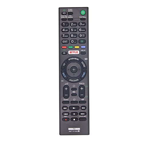 Ersatz Fernbedienung RMT-TX100D für Sony Bravia TV LED LCD Smart TV Fernseher RMT-TX100D RMT-TX102D RMT-TX101J RMT-TX102U Ersatz Fernbedienung RMT-TX100D für Sony Bravia TV LED LCD Smart TV Fernseher RMT-TX100D RMT-TX102D RMT-TX101J RMT-TX102U von SIUMAL