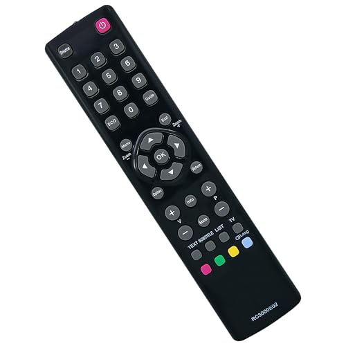 Fernbedienung RC3000E02 für Thomson TCL TV 22HS4246CW L24E4105F 32HU2253 32HZ5233W 39FU5253CW 40FT5453 - Keine Einrichtung erforderlich Fernbedienung RC3000E02 für Thomson TCL TV 22HS4246CW L24E4105F 32HU2253 32HZ5233W 39FU5253CW 40FT5453 - Keine Einrichtung erforderlich von SIUMAL