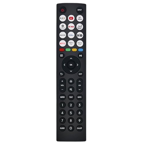 Universal Fernbedienung für Hisense Smart TV 4K UHD VIDAA - Keine Einrichtung erforderlich von SIUMAL