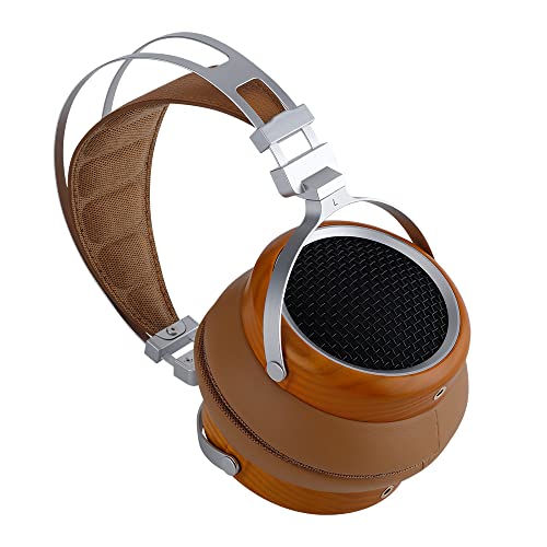SIVGA Luan Hi-Fi 50mm Dynamischer Treiber Offener Holz Kopfhörer (Braun) von SIVGA