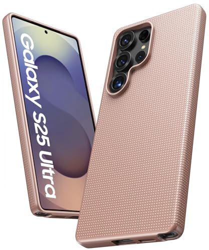SIXBOX Hülle für Samsung Galaxy S25 Ultra aus Silikon TPU Handyhülle, Kratzfeste und Ultradünne Schutzhülle, Unterstützung für Wireless Charging, Stoßfest Robust Hülle für Galaxy S25 Ultra, Rosé Gold SIXBOX Hülle für Samsung Galaxy S25 Ultra aus Silikon TPU Handyhülle, Kratzfeste und Ultradünne Schutzhülle, Unterstützung für Wireless Charging, Stoßfest Robust Hülle für Galaxy S25 Ultra, Rosé Gold von SIXBOX