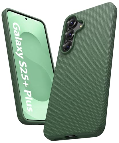 SIXBOX für Samsung Galaxy S25+Plus Hülle,+Plusdünne und Kratzfeste Schutzhülle, Unterstützung für Wireless Charging, Militärischer Schutz Langlebig Robust Handyhülle für Galaxy S25+Plus, Grün SIXBOX für Samsung Galaxy S25+Plus Hülle,+Plusdünne und Kratzfeste Schutzhülle, Unterstützung für Wireless Charging, Militärischer Schutz Langlebig Robust Handyhülle für Galaxy S25+Plus, Grün von SIXBOX