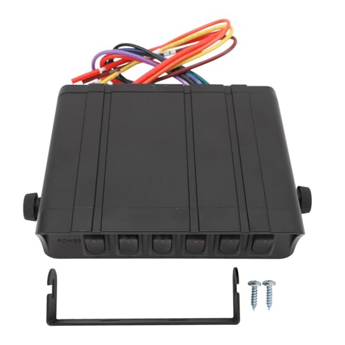6 Gang -Rocker -Schaltertafel, 12 V SPST -Ein/Aus -Toggle -Box mit Dual USB Outlet PD3.0 QC3.0 -Autoanschluss, Aluminiumlegierung Metal, 40A, für die Meisten Autos, SUVs, ATV, 6 Gang -Rocker -Schaltertafel, 12 V SPST -Ein/Aus -Toggle -Box mit Dual USB Outlet PD3.0 QC3.0 -Autoanschluss, Aluminiumlegierung Metal, 40A, für die Meisten Autos, SUVs, ATV, von SIXRUN