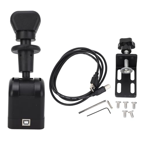 SIXRUN PC Racing Game USB -Handbremse, Professionelle Analoge Handbremse für G27 G29 G923, Real Truck Feel Handbremse mit Desktop -Mount, Plug -and -Play SIXRUN PC Racing Game USB -Handbremse, Professionelle Analoge Handbremse für G27 G29 G923, Real Truck Feel Handbremse mit Desktop -Mount, Plug -and -Play von SIXRUN