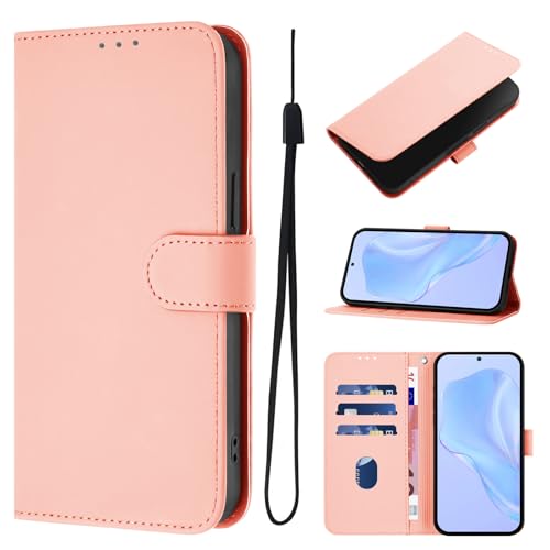SIYOPINPFY Brieftasche Handyhülle für iPhone 12 Pro Max Hülle - Premium Mode Leder Klappbar Tasche Flip Magnet [3 Kartenfächer] Standfunktion Klapphülle Schutzhülle für iPhone 12 Pro Max - Rosa YBD von SIYOPINPFY