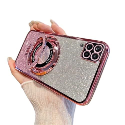 SIYOPINPFY Hülle für Samsung Galaxy A22 5G Hülle mit Ständer Ring Halter, Glitter Funkelnder Diamant Schutzhülle Silikon Dünn Stoßfest Kameraschutz Handyhülle für Samsung Galaxy A22 5G, DS Rosa SIYOPINPFY Hülle für Samsung Galaxy A22 5G Hülle mit Ständer Ring Halter, Glitter Funkelnder Diamant Schutzhülle Silikon Dünn Stoßfest Kameraschutz Handyhülle für Samsung Galaxy A22 5G, DS Rosa von SIYOPINPFY