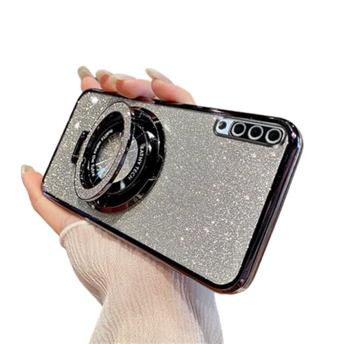 SIYOPINPFY Hülle für Samsung Galaxy A50 Hülle mit Ständer Ring Halter, Glitter Funkelnder Diamant Schutzhülle Silikon Dünn Stoßfest Kameraschutz Handyhülle für Galaxy A50 / A50S / A30S, DS Schwarz SIYOPINPFY Hülle für Samsung Galaxy A50 Hülle mit Ständer Ring Halter, Glitter Funkelnder Diamant Schutzhülle Silikon Dünn Stoßfest Kameraschutz Handyhülle für Galaxy A50 / A50S / A30S, DS Schwarz von SIYOPINPFY