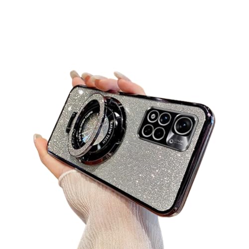 SIYOPINPFY Hülle für Xiaomi Redmi Note 11 Pro 5G Hülle mit Ständer Ring Glitter Funkelnder Diamant Schutzhülle Silikon Dünn Stoßfest Kameraschutz Handyhülle für Xiaomi Redmi Note 11 Pro 5G DS Schwarz SIYOPINPFY Hülle für Xiaomi Redmi Note 11 Pro 5G Hülle mit Ständer Ring Glitter Funkelnder Diamant Schutzhülle Silikon Dünn Stoßfest Kameraschutz Handyhülle für Xiaomi Redmi Note 11 Pro 5G DS Schwarz von SIYOPINPFY