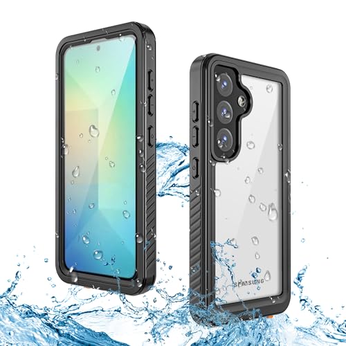 SIYOPINPFY wasserdichte Hülle für Samsung Galaxy S25 5G, IP68 Waterproof Staubdicht 360 Grad Outdoor Schutzhülle mit Kameraschutz Militärischer Stoßfeste Handyhülle für Samsung Galaxy S25 5G Schwarz SIYOPINPFY wasserdichte Hülle für Samsung Galaxy S25 5G, IP68 Waterproof Staubdicht 360 Grad Outdoor Schutzhülle mit Kameraschutz Militärischer Stoßfeste Handyhülle für Samsung Galaxy S25 5G Schwarz von SIYOPINPFY