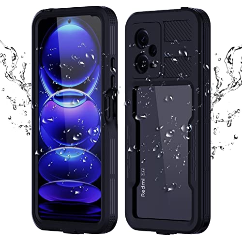 SIYOPINPFY wasserdichte Hülle für Xiaomi Redmi Note 12 5G, IP68 Waterproof Staubdicht Outdoor Schutzhülle mit Kameraschutz Militärischer Stoßfeste Handyhülle für Xiaomi Redmi Note 12 5G Schwarz SIYOPINPFY wasserdichte Hülle für Xiaomi Redmi Note 12 5G, IP68 Waterproof Staubdicht Outdoor Schutzhülle mit Kameraschutz Militärischer Stoßfeste Handyhülle für Xiaomi Redmi Note 12 5G Schwarz von SIYOPINPFY