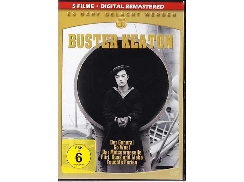 BUSTER KEATON - GENERAL/GO WEST/METZGERGESELLE/... DVD von SJ ENTERTA