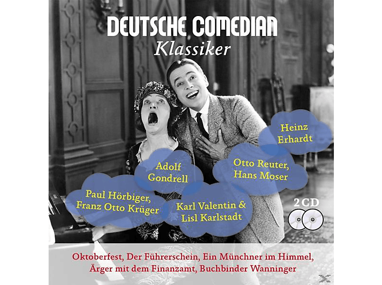 Hörbiger/Reuter/Erhardt/Various - Deutsche Comedian Klassiker (CD) von SJ ENTERTA