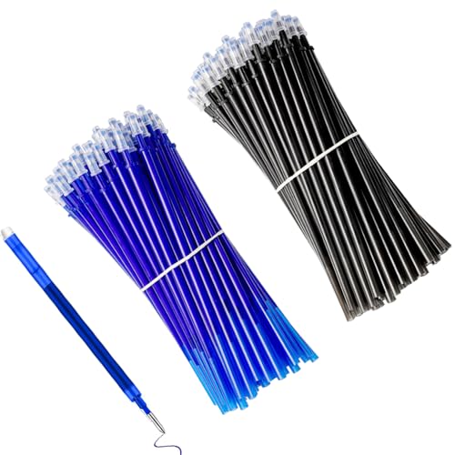 Ersatzminen, 100 Stück Gel-Tintenrollermine, Einfach zu Radieren - Stiftspitze 0.5 mm, Höhe 130 mm, Ideal für Schulbedarf Bürobedarf Schultüte Füllung Ersatzminen, 100 Stück Gel-Tintenrollermine, Einfach zu Radieren - Stiftspitze 0.5 mm, Höhe 130 mm, Ideal für Schulbedarf Bürobedarf Schultüte Füllung von SJDOFU
