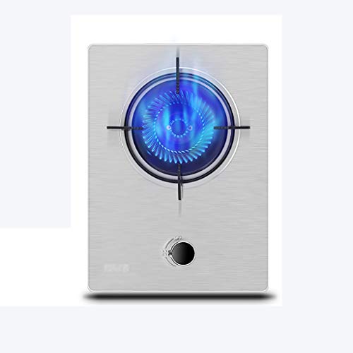 Brenner Gasherd, schwarzes Glas, eingebauter Gasherd, Tisch-Einzelbrenner, 5,2 kW heftiges Feuer, Thermoelement-Flammenschutz Brenner Gasherd, schwarzes Glas, eingebauter Gasherd, Tisch-Einzelbrenner, 5,2 kW heftiges Feuer, Thermoelement-Flammenschutz von SJKJNK