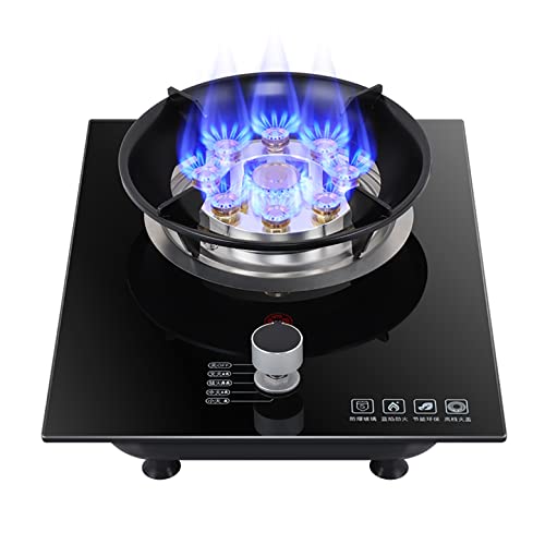Brenner Gasherd Gasherd Schwarz Gehärtetes Glas Neun-Kammer-Brenner Wok-Kochfeld Eingebaute Halterung Für Erdgas/Propangas Gusseisen Topflappen Brenner Gasherd Gasherd Schwarz Gehärtetes Glas Neun-Kammer-Brenner Wok-Kochfeld Eingebaute Halterung Für Erdgas/Propangas Gusseisen Topflappen von SJKJNK