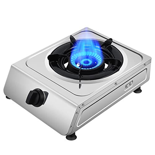 Brenner Gasherd Gasherd Tragbarer Gasherd 1 Brenner 4,8 KW Edelstahl Gasherd Leicht zu reinigen, mit automatischem Flameout Schutz Brenner Gasherd Gasherd Tragbarer Gasherd 1 Brenner 4,8 KW Edelstahl Gasherd Leicht zu reinigen, mit automatischem Flameout Schutz von SJKJNK