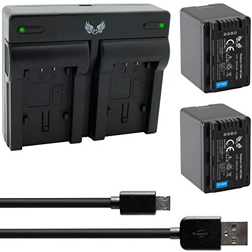 2X SK Akku Ersatz für Panasonic VW-VBT380 E-K 3560mAh + Dual Charger Panasonic VW-VBK180 VW-VBK360 VW-VBT190 VW VBK180 VBK360 VBT380 E K 2X SK Akku Ersatz für Panasonic VW-VBT380 E-K 3560mAh + Dual Charger Panasonic VW-VBK180 VW-VBK360 VW-VBT190 VW VBK180 VBK360 VBT380 E K von SK Games