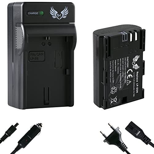 SK Akku Canon LP-E6N 2040mAh + Ladegerät LP-E6 LP-E6NH für Canon EOS-R EOS R Ra R5 R6 R7 5D 5DS R 6D 7D Mark I II III IV 60D 70D 80D 90D XC10 XC15 SK Akku Canon LP-E6N 2040mAh + Ladegerät LP-E6 LP-E6NH für Canon EOS-R EOS R Ra R5 R6 R7 5D 5DS R 6D 7D Mark I II III IV 60D 70D 80D 90D XC10 XC15 von SK Games