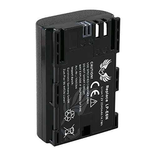 SK Akku Ersatz für Canon LP-E6N // 2040mAh // LP-E6 LP-E6NH für Canon EOS-R EOS R R5 R6 R7 5D Mark II III IV 5DS R 6D 7D 60D 70D 80D 90D XC10 XC15 SK Akku Ersatz für Canon LP-E6N // 2040mAh // LP-E6 LP-E6NH für Canon EOS-R EOS R R5 R6 R7 5D Mark II III IV 5DS R 6D 7D 60D 70D 80D 90D XC10 XC15 von SK Games