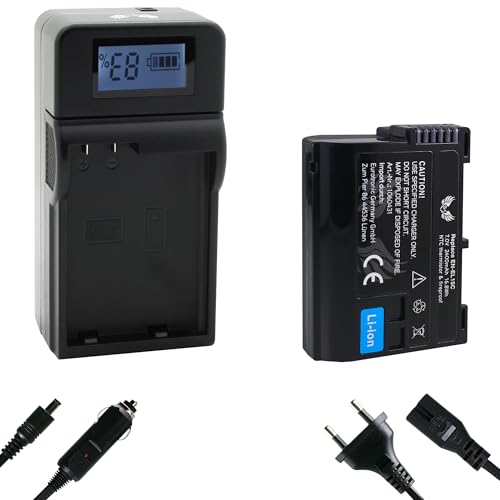 SK Akku Ersatz für Nikon EN-EL15c /- 2400mAh -/ mit NTC-Sensor & V1-Gehäuse + Speed Charger EN-EL15b EN-EL15a EN-EL15 - für Z8 Z7 II Z6 II Z5 SK Akku Ersatz für Nikon EN-EL15c /- 2400mAh -/ mit NTC-Sensor & V1-Gehäuse + Speed Charger EN-EL15b EN-EL15a EN-EL15 - für Z8 Z7 II Z6 II Z5 von SK Games