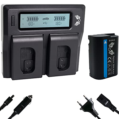 SK Akku Ersatz für Panasonic DMW-BLK22 |- 2250mAh -| DMW-BLK22E + LCD Dual Charger für Lumix DC - G9 GH5 GH5 II GH5S GH6 S5 S5K DC-S5 DC-GH5 DC-GH6 SK Akku Ersatz für Panasonic DMW-BLK22 |- 2250mAh -| DMW-BLK22E + LCD Dual Charger für Lumix DC - G9 GH5 GH5 II GH5S GH6 S5 S5K DC-S5 DC-GH5 DC-GH6 von SK Games