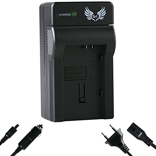SK Akku Ladegerät für Canon BP-808 BP-809 BP-819 BP-820 BP-827 BP-828 passend zu Canon Legria HF G10 G20 G25 G30 G40 und weitere SK Akku Ladegerät für Canon BP-808 BP-809 BP-819 BP-820 BP-827 BP-828 passend zu Canon Legria HF G10 G20 G25 G30 G40 und weitere von SK Games