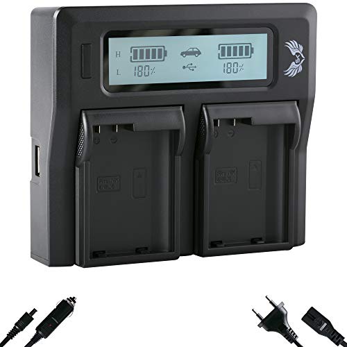 SK LCD Dual Akku Charger für Nikon EN-EL15c EN-EL15b EN-EL15a EN-EL15 - Ladegerät ist passend zu Nikon Z6 II Z7 II D500 D600 D800 D850 D7100 D7500 SK LCD Dual Akku Charger für Nikon EN-EL15c EN-EL15b EN-EL15a EN-EL15 - Ladegerät ist passend zu Nikon Z6 II Z7 II D500 D600 D800 D850 D7100 D7500 von SK Games