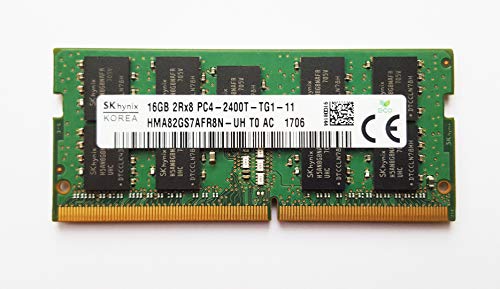 Hynix HMA82GS7AFR8N-UH Arbeitsspeicher 16 GB (1 x 16 GB) DDR4 Sodimm ungepuffert ECC RAM 2400 MHz 260 Pin PC4-19200 von SK Hynix