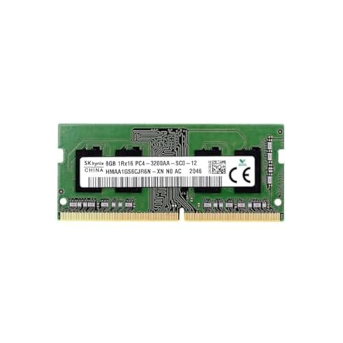 SK Hynix 8GB SODIMM DDR4 3200 PC4 1Rx16 HMAA1GS6CJR6N-XN SO-DIMM Laptop RAM Speicher für Dell HP Lenovo und andere Systeme von SK Hynix