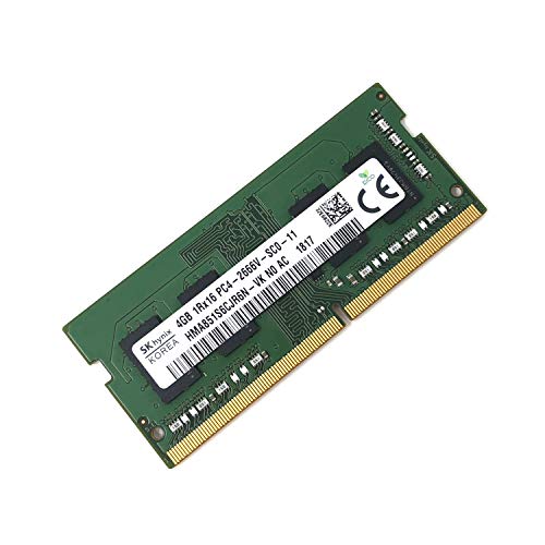 SK hynix HMA851S6CJR6N – VK Non-ECC PC4-2666V 4GB DDR4 bei 2666MHz 260pin SDRAM SODIMM Single Kit Laptop Speicher – OEM von SK Hynix