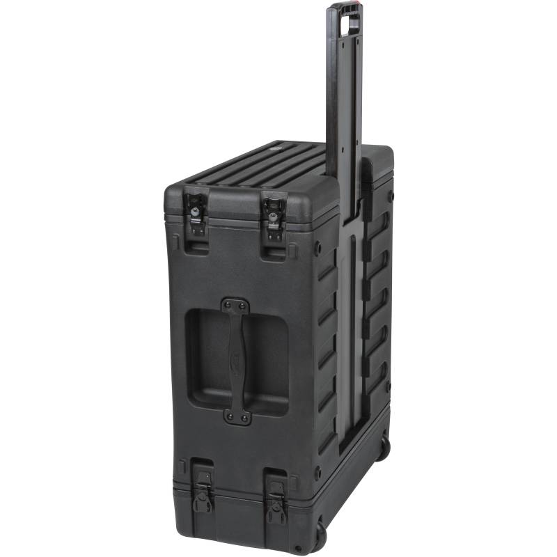 SKB 1SKB-R4UW 4U Rolling Roto Rack 19-inch Flight Case Trolley, 4U von SKB