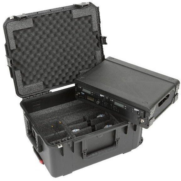 SKB 3I-2217-10WMC Wireless Mic Fly Rack, 2U (for 4x Wireless Systems) von SKB
