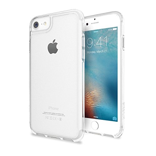 Skech Crystal Case für Apple iPhone SE (2020) / 8 / 7 / 6S - transparent - [Durchsichtige TPU Hülle, Wireless Charging (Qi) kompatibel, Kratzfeste Beschichtung, Erhöhter Rand] - SK28-CRY-CLR von SKECH